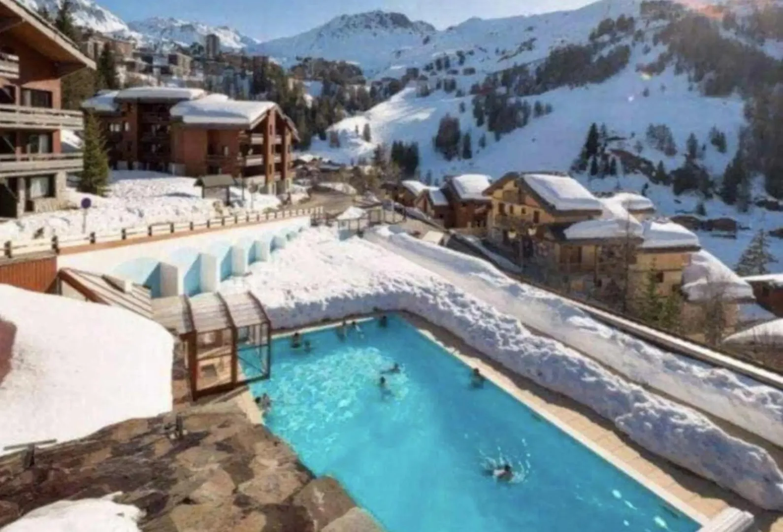 Lejlighed Appartement Piscine, Sauna, Skis La Plagne-Tarentaise